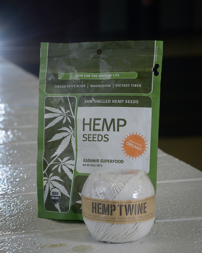 Hemp is used around the world to make rope, clothing, paper and other products.