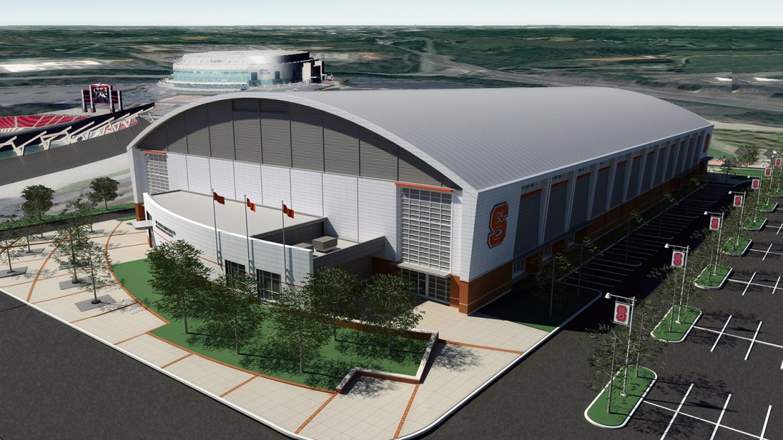 Long-Awaited Indoor Practice Facility Dedicated | NC State News