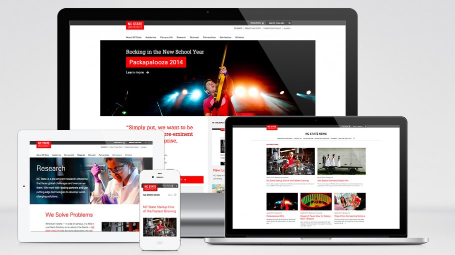 Redesign Enhances NC State Website | NC State News