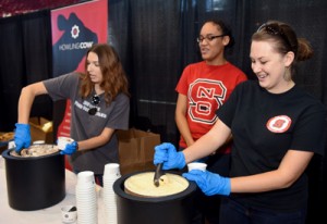 The new Howling Cow flavor at this year's North Carolina State Fair: Lemon wafer.