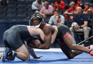 Senior Tommy Gantt is undefeated this season at 27-0 and seeded second in the 157-pound weight class.