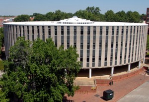 Harrelson Hall on main campus. PHOTO BY ROGER WINSTEAD