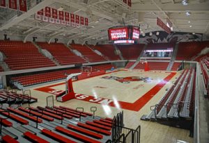 The newly refurbished Reynolds Coliseum.