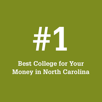 #1 Best College for Your Money in North Carolina