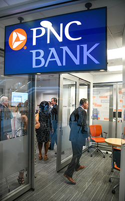 PNC Bank in Talley Student Union