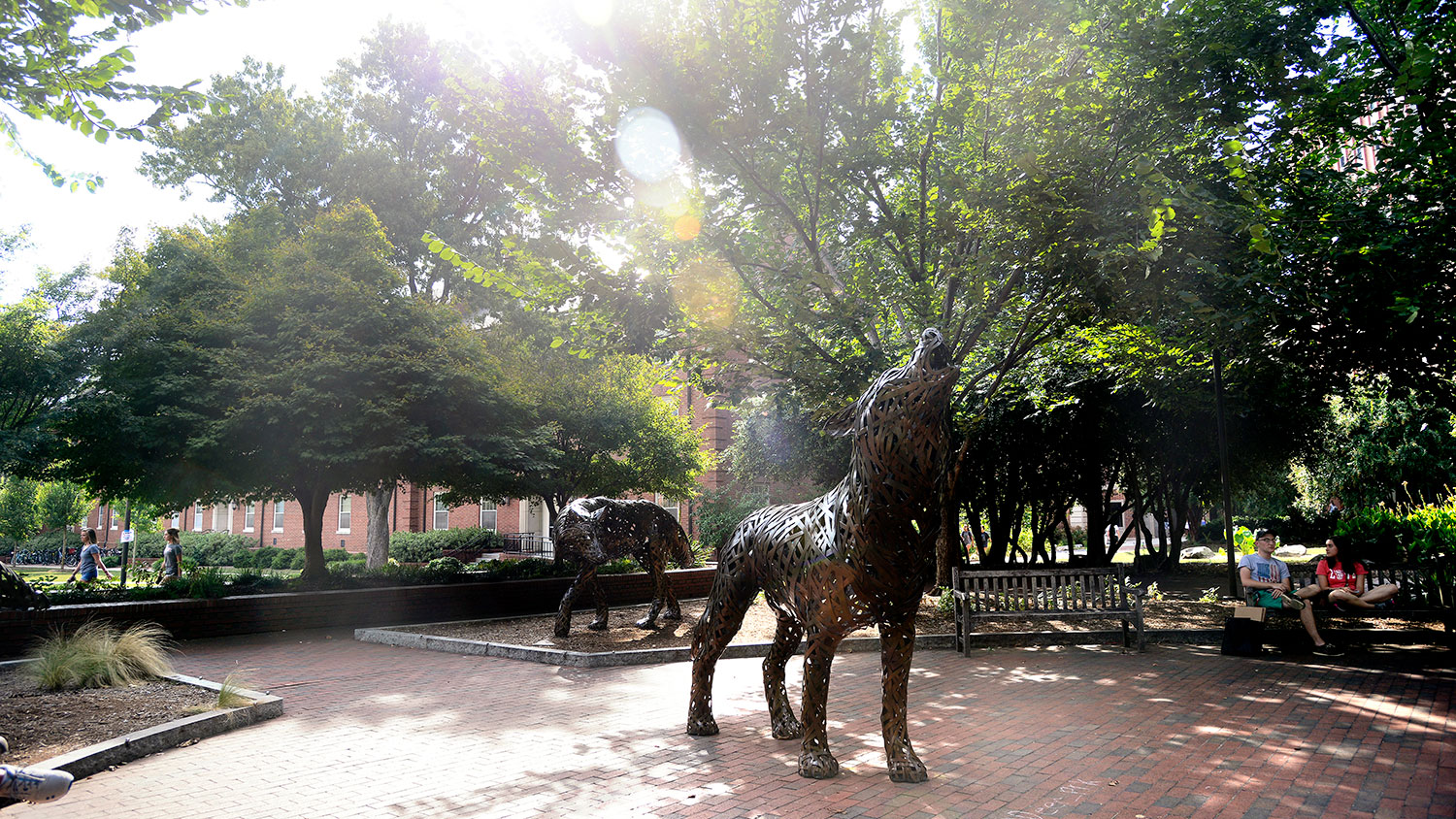 NC State's Wolf Plaza