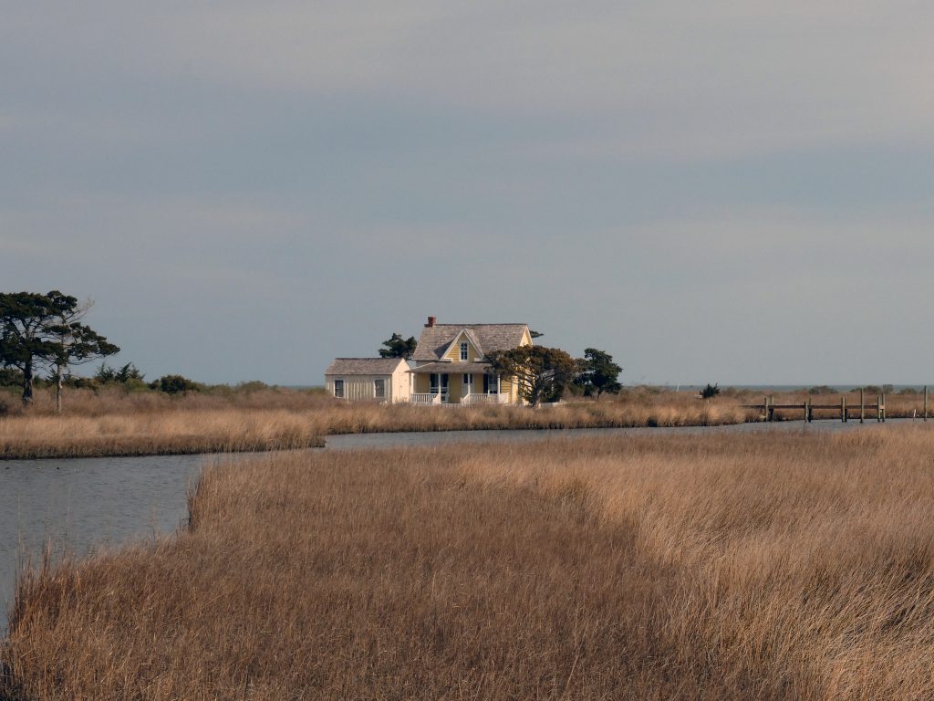 Historic house at Cape Lookout National Seashore