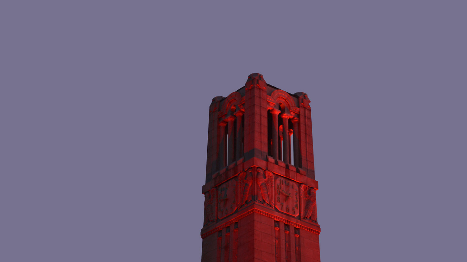 Red Belltower at dawn.