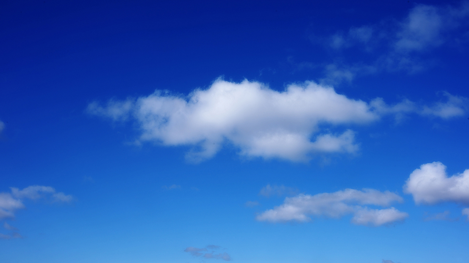 blue sky with clouds