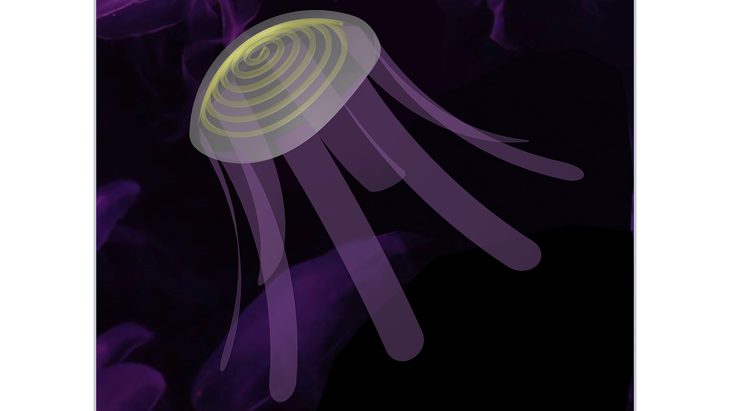 illustration of a robotic jellyfish