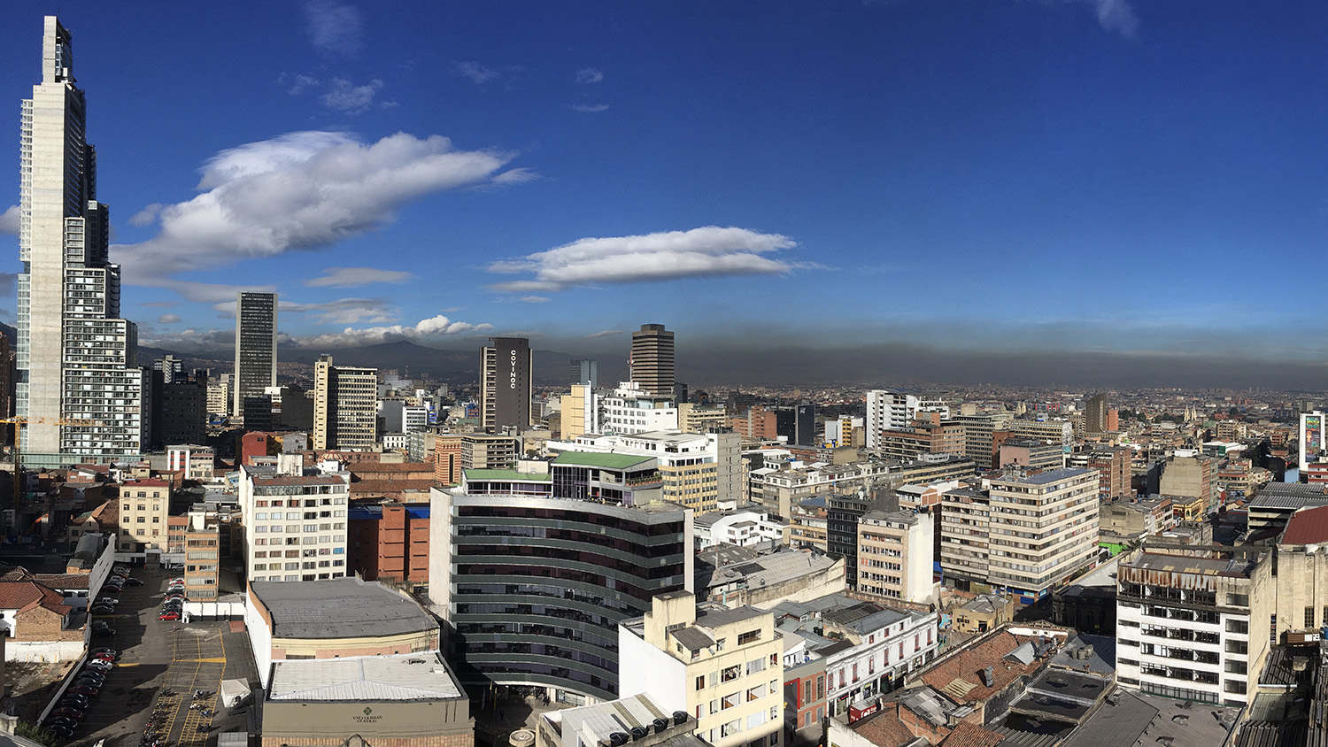 skyline of Bogotá