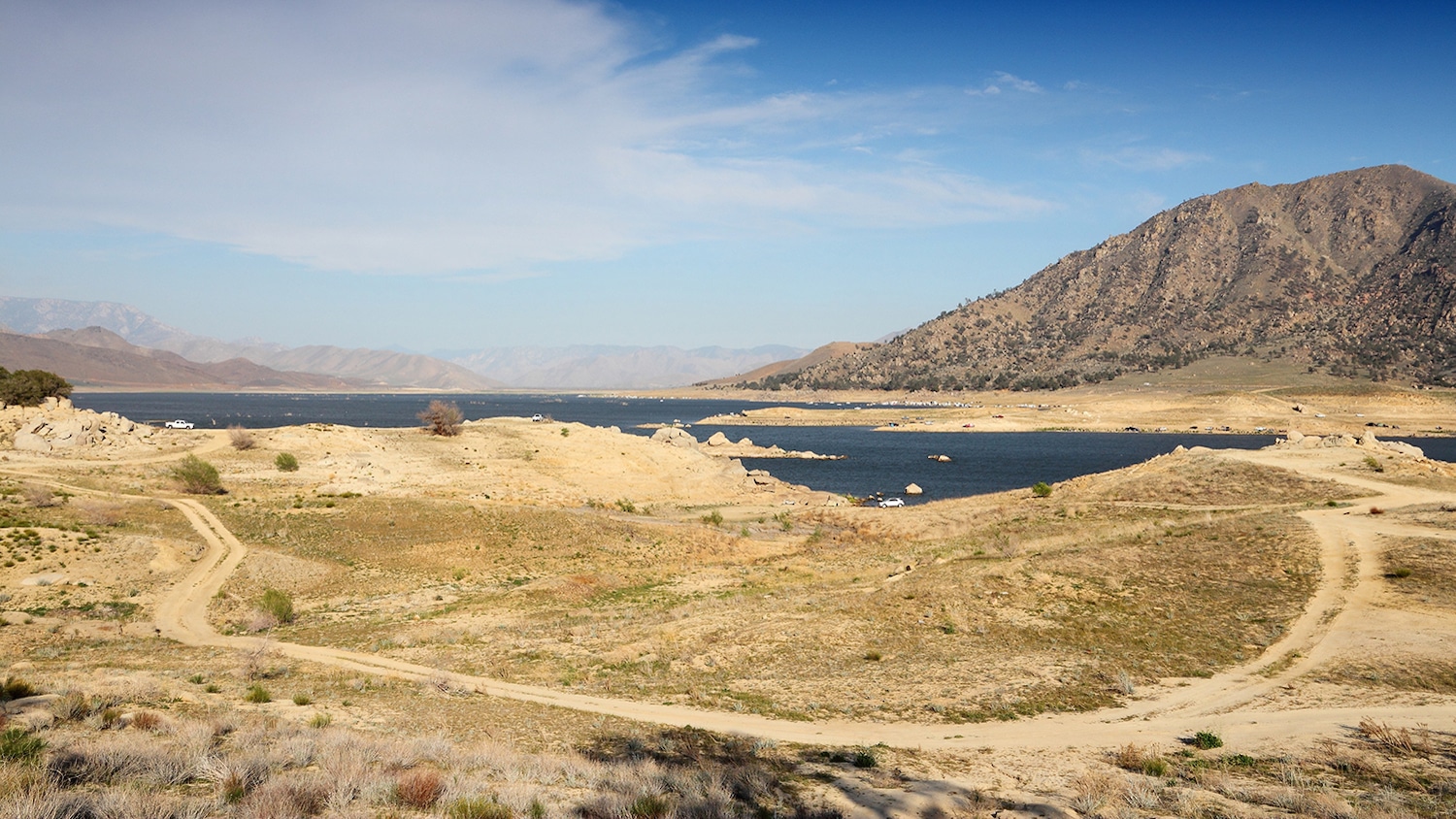 Lake Isabella in Kern County, California.