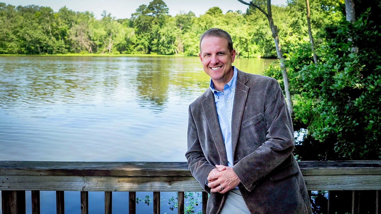 Dave Herpy at Lake Raleigh