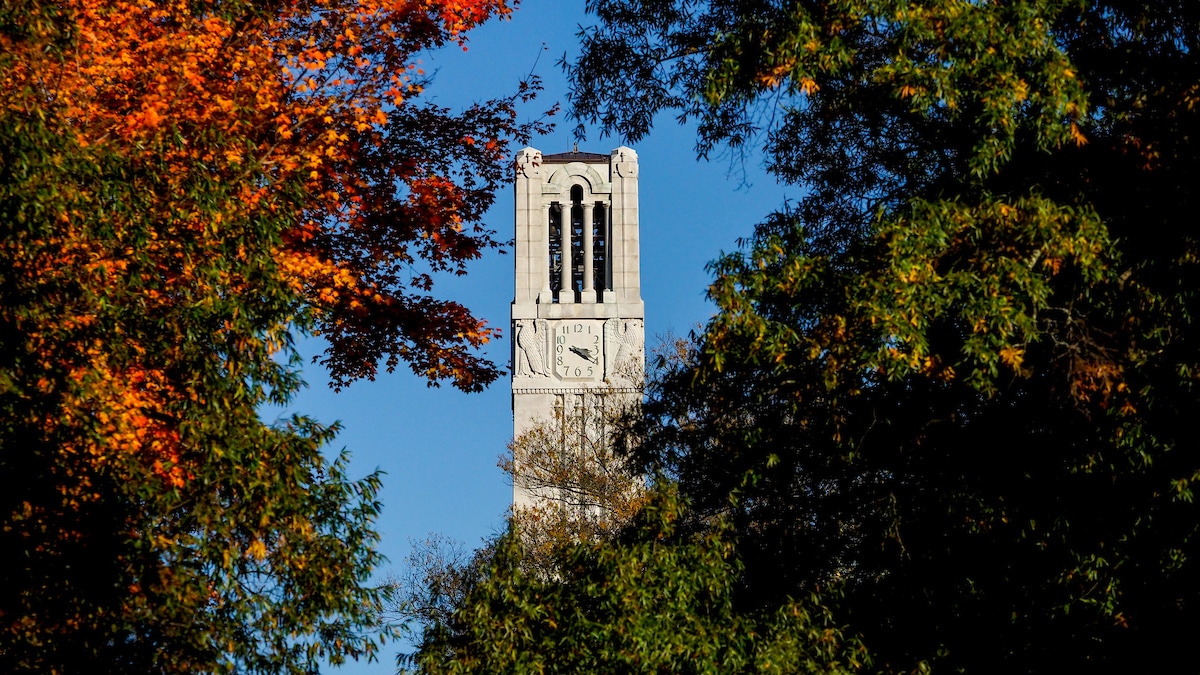 The Belltower on a fall afternoon. Photo by Becky Kirkland.