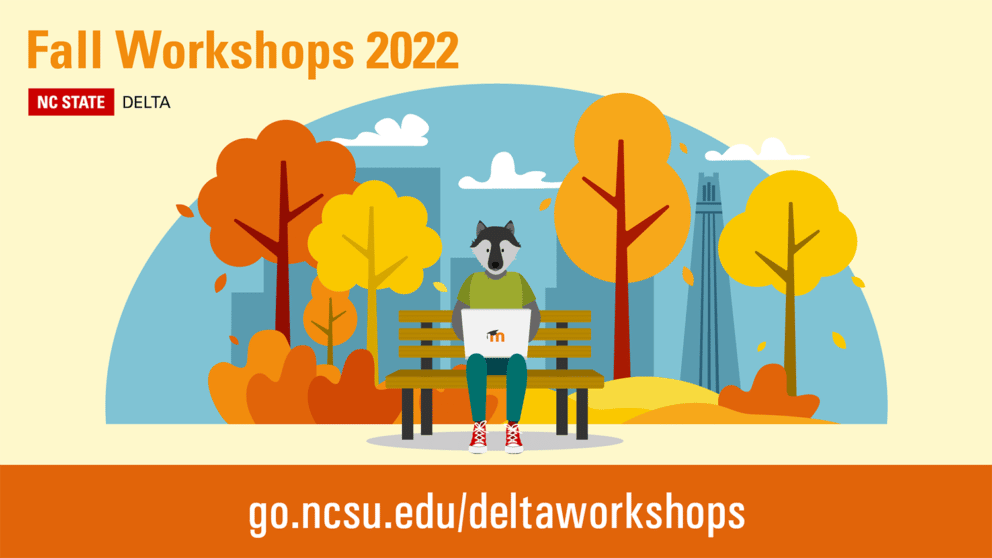 DELTA Fall Workshops graphic