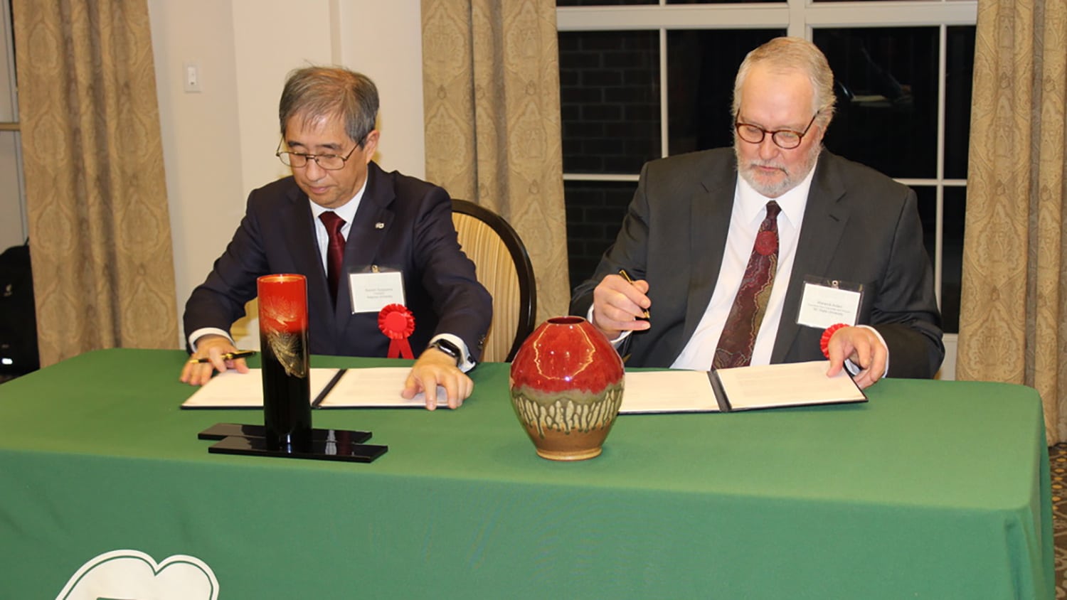 Nagoya University partnership ceremony