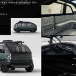 Autodesk rendering of a Canoo van.