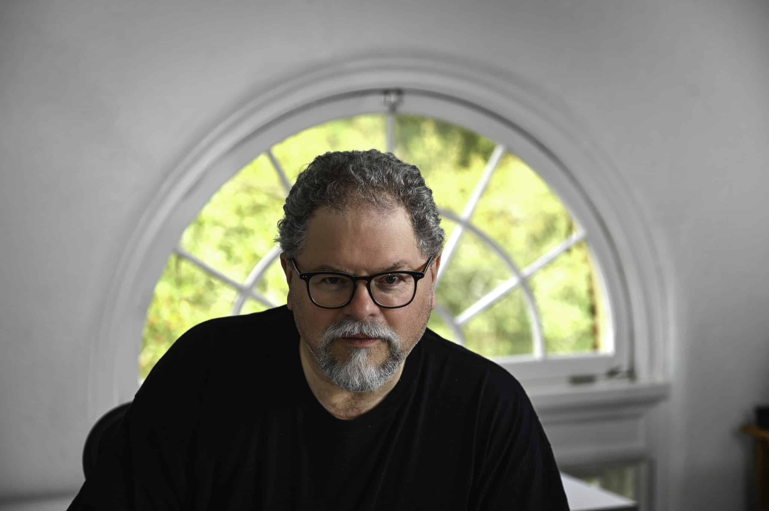 Professor J. Mark Scearce in his office