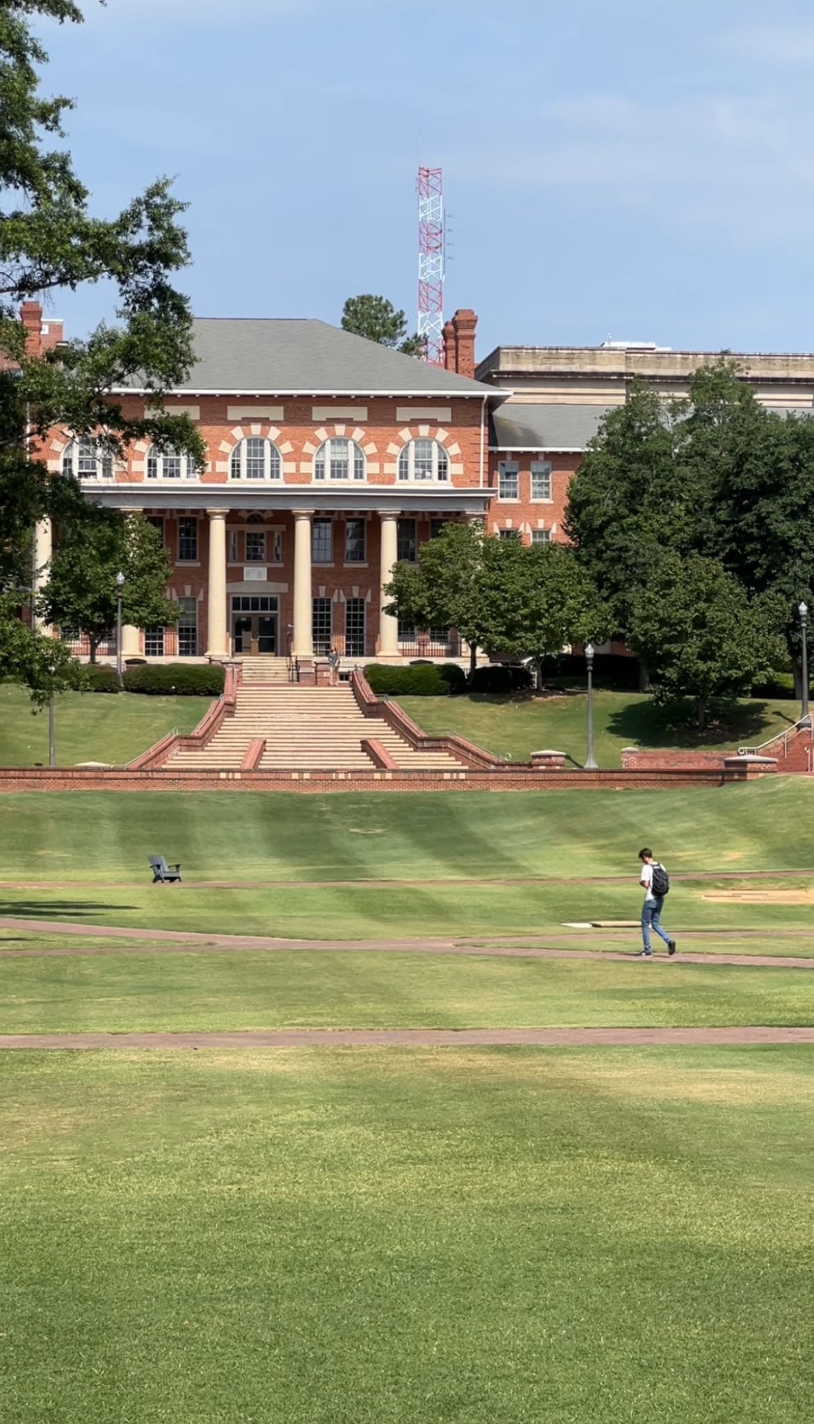 Vertical image of the Court of North Carolina.  