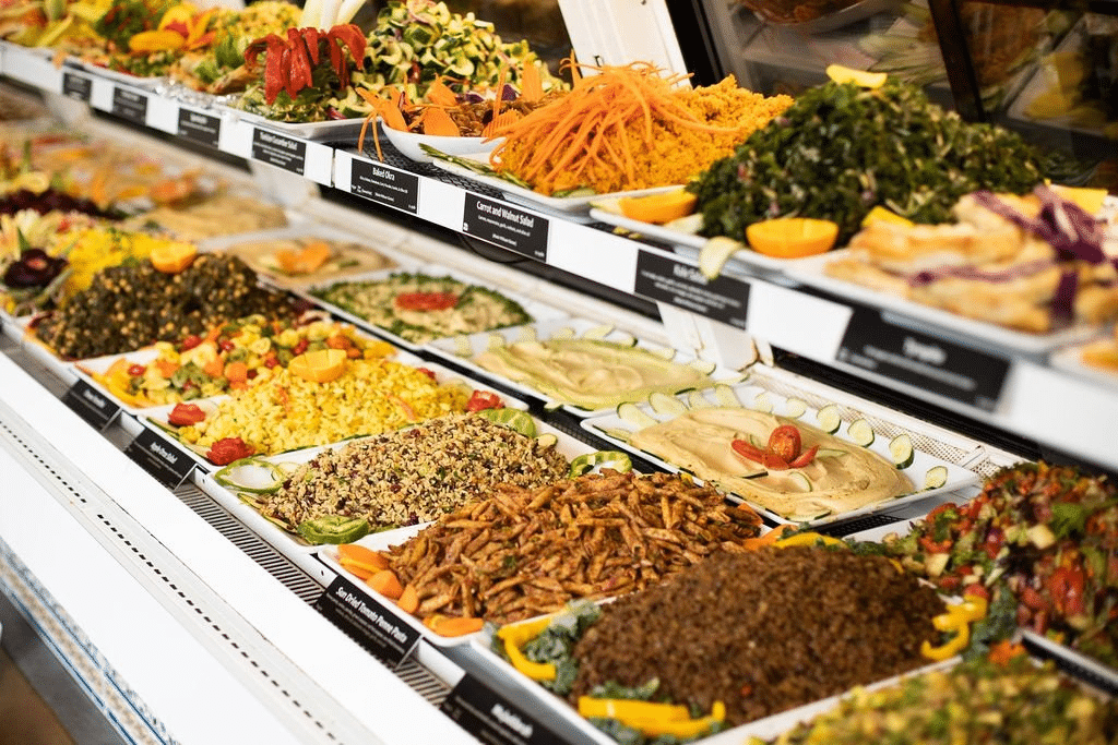 Food at Mediterranean Deli